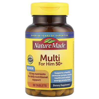 Мультивитамины Multi For Him 50+, 90 таблеток