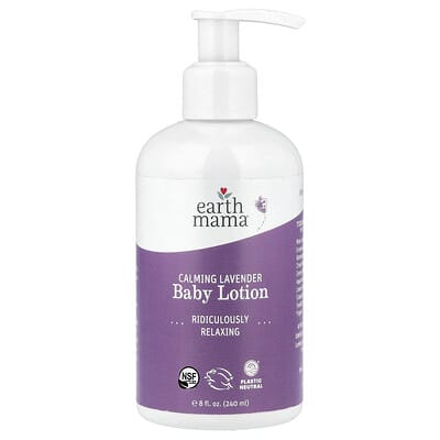 Успокаивающий лосьон для тела Earth Mama Calming Lavender, 8 fl oz (240 ml)