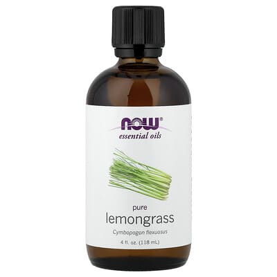 Essential Oils, Lemongrass, 4 fl oz (118 ml)