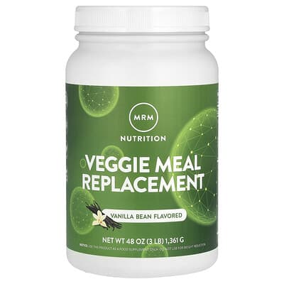 Заменитель пищи Veggie Meal Replacement, Vanilla Bean, 3 lbs (1,361 g)