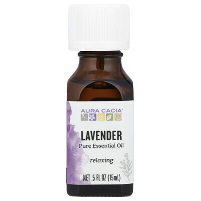 Pure Essential Oil, Lavender, 0.5 fl oz (15 ml)