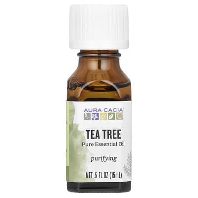 Pure Essential Oil, Tea Tree, 0.5 fl oz (15 ml)