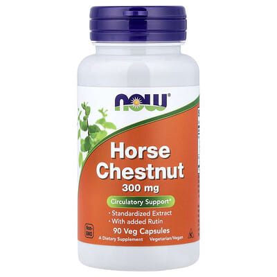 Horse Chestnut с добавлением рутина, 90 вегетарианских капсул