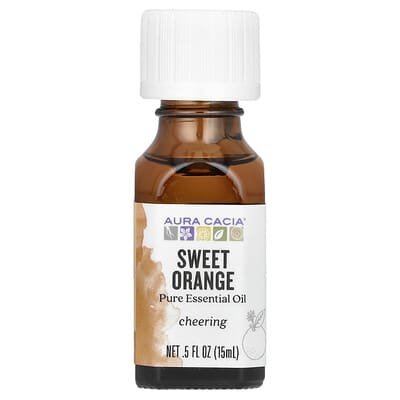 Эфирное масло, сладкий апельсин, 0.5 fl oz (15 ml)