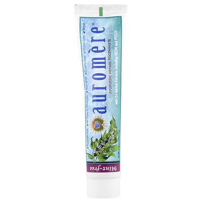 Ayurvedic Herbal Toothpaste, Mint-Free, 4.16 oz (117 g)