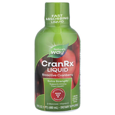 CranRx® Liquid, биоактивная клюква, 16 fl oz (480 ml)