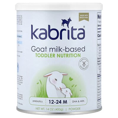 Kabrita питание для малышей на основе козьего молока, 12-24 месяца, 14 oz (400 g)