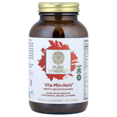 Vita-Min-Herb®, Men's Multivitamin, 120 Tablets