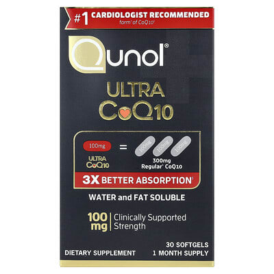 Ultra CoQ10, 30 мягких капсул