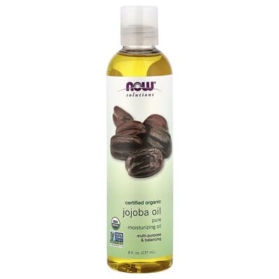 Solutions, Organic Jojoba Oil, 8 fl oz (237 ml)