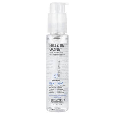 Frizz Be Gone™, Super Smoothing, Anti-Frizz Hair Serum, 2.75 fl oz (81 ml)