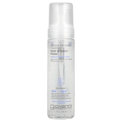 Mousse Air-Turbo Charged™, Hair Styling Foam, Medium-To-Firm Hold, 7 fl oz (207 ml)