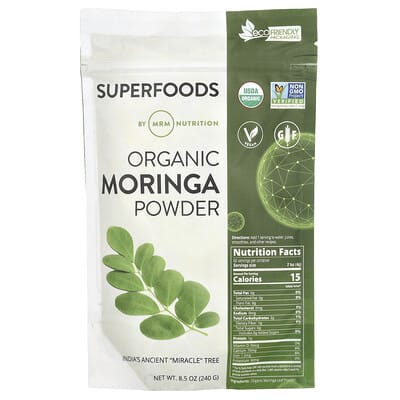 Органический порошок моринга, 8.5 oz (240 g)