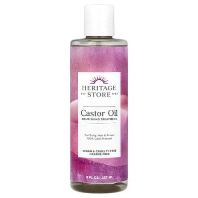 Касторовое масло, питательное средство, 8 fl oz (237 ml)