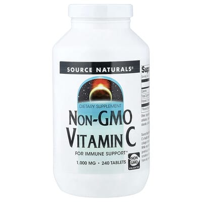 Non-GMO Vitamin C, 1,000 mg, 240 Tablets
