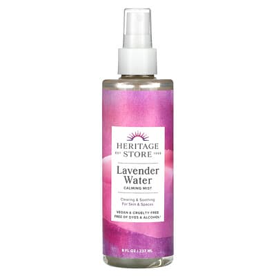 Lavender Water, Calming Mist, 8 fl oz (237 ml)