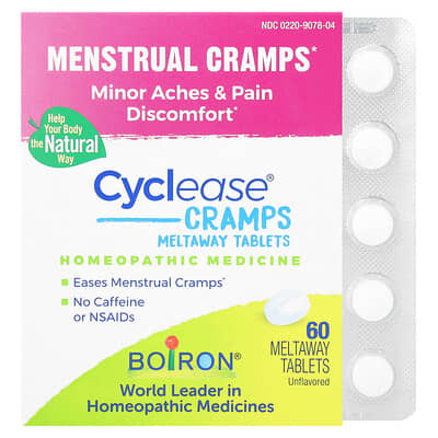 Cyclease® Cramps, Unflavored, 60 Meltaway Tablets