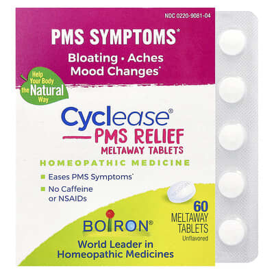 Boiron Cyclease PMS, без вкуса, 60 таблеток