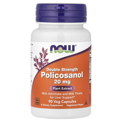 Policosanol, 90 вегетарианских капсул