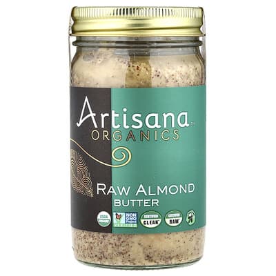 Organics, Raw Almond Butter, 14 oz (397 g)