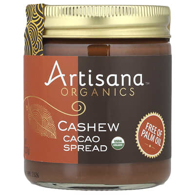 Artisana Organics, паста из кешью и какао, 8 oz (227 g)