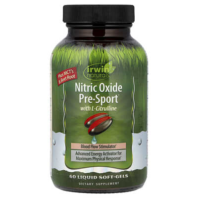 Nitric Oxide Pre-Sport® с L-Citrulline, 60 жидких мягких капсул