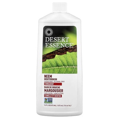 Neem Mouthwash, Cinnamint, 16 fl oz (473 ml)