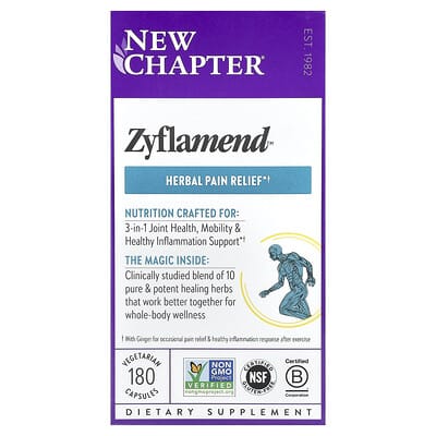 Zyflamend™, 180 вегетарианских капсул
