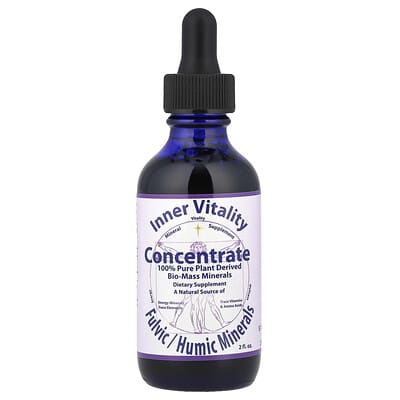 Inner Vitality, Concentrate, Fulvic/Humic Minerals, 2 fl oz