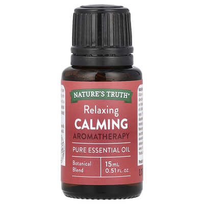 Натуральное эфирное масло Relaxing Calming, 0.51 fl oz (15 ml)