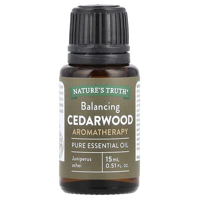 Натуральное эфирное масло Cedarwood, 15 ml
