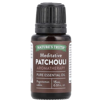 Эфирное масло Nature's Truth Meditative Patchouli, 0.51 fl oz (15 ml)