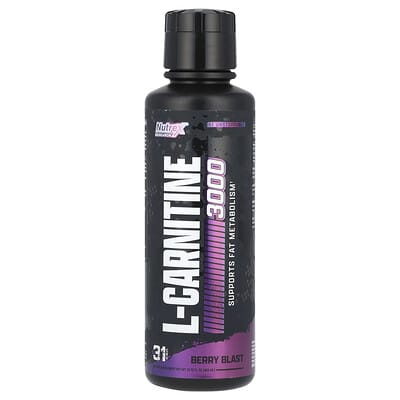 L-Carnitine 3000, ягодный вкус, 15.72 fl oz (465 ml)
