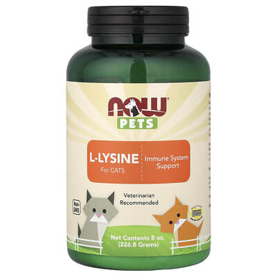 L-Lysine для кошек, 8 oz (226.8 g)