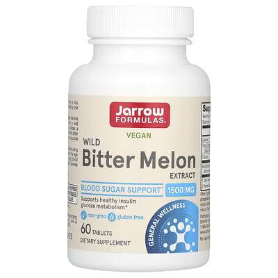 Vegan Wild Bitter Melon Extract, 60 таблеток (750 mg per Tablet)