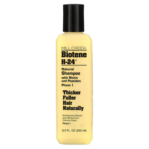 Biotin H-24®, натуральный шампунь с биотином и пептидами, Phase I, 8.5 fl oz (250 ml)
