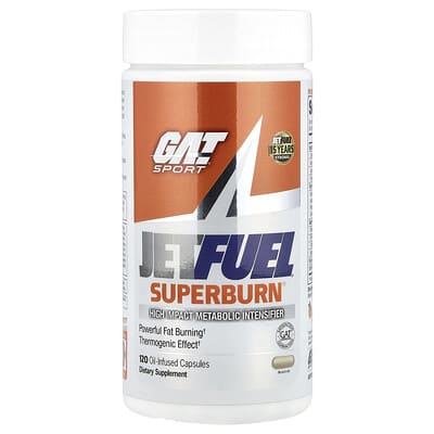 JetFuel®, Superburn, 120 Oil-Infused Capsules