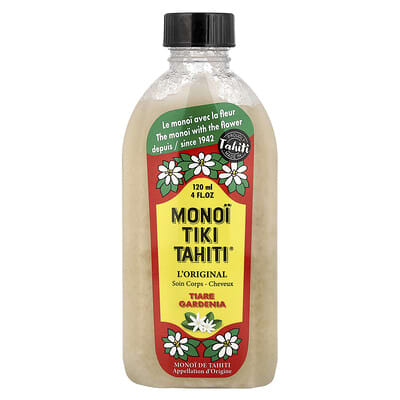 Coconut Oil, Tiare (Gardenia), 4 fl oz (120 ml)