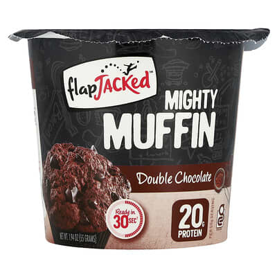 Mighty Muffin, двойной шоколад, 1.94 oz (55 g)
