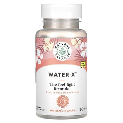 Женское здоровье Water-X™, 60 вегетарианских капсул