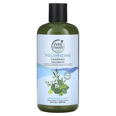 Шампунь для объема, розмарин и мята, 16 fl oz (475 ml)