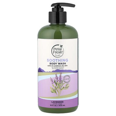 Petal Fresh очищающий гель для тела, лаванда, 16 fl oz (475 ml)