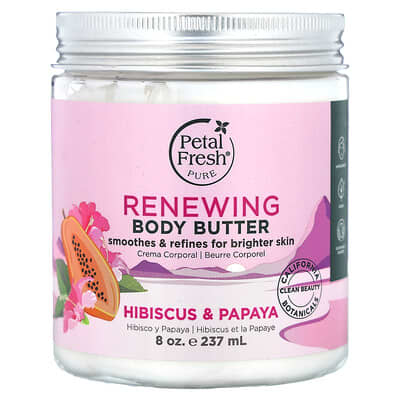 Renewing Body Butter, Hibiscus & Papaya, 8 oz (237 ml)