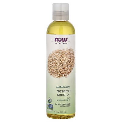 Масло семян кунжута Solutions, 8 fl oz (237 ml)