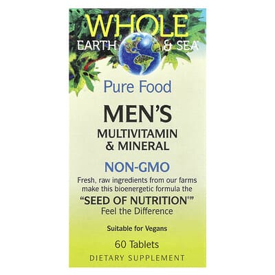 Мультивитаминный и минеральный комплекс Whole Earth & Sea®, 60 таблеток
