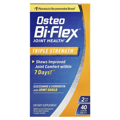 Joint Health, Triple Strength, 40 покрытых таблеток