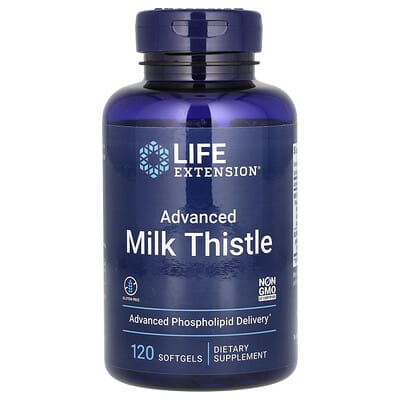Advanced Milk Thistle, 120 мягких капсул