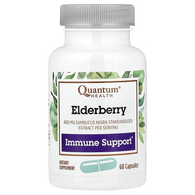 Elderberry, 60 капсул (200 mg per Capsule)