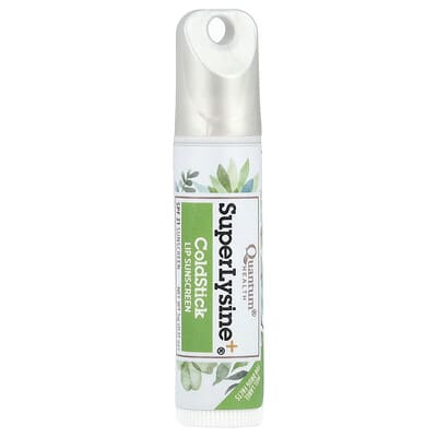 Super Lysine+®, ColdStick, солнцезащитный бальзам для губ, SPF 21, 0.17 oz (5 g)