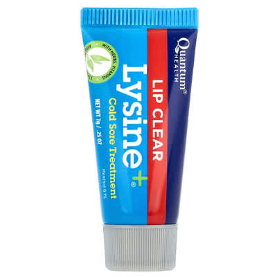 Lip Clear® Lysine+®, Cold Sore Treatment, 0.25 oz (7 g)